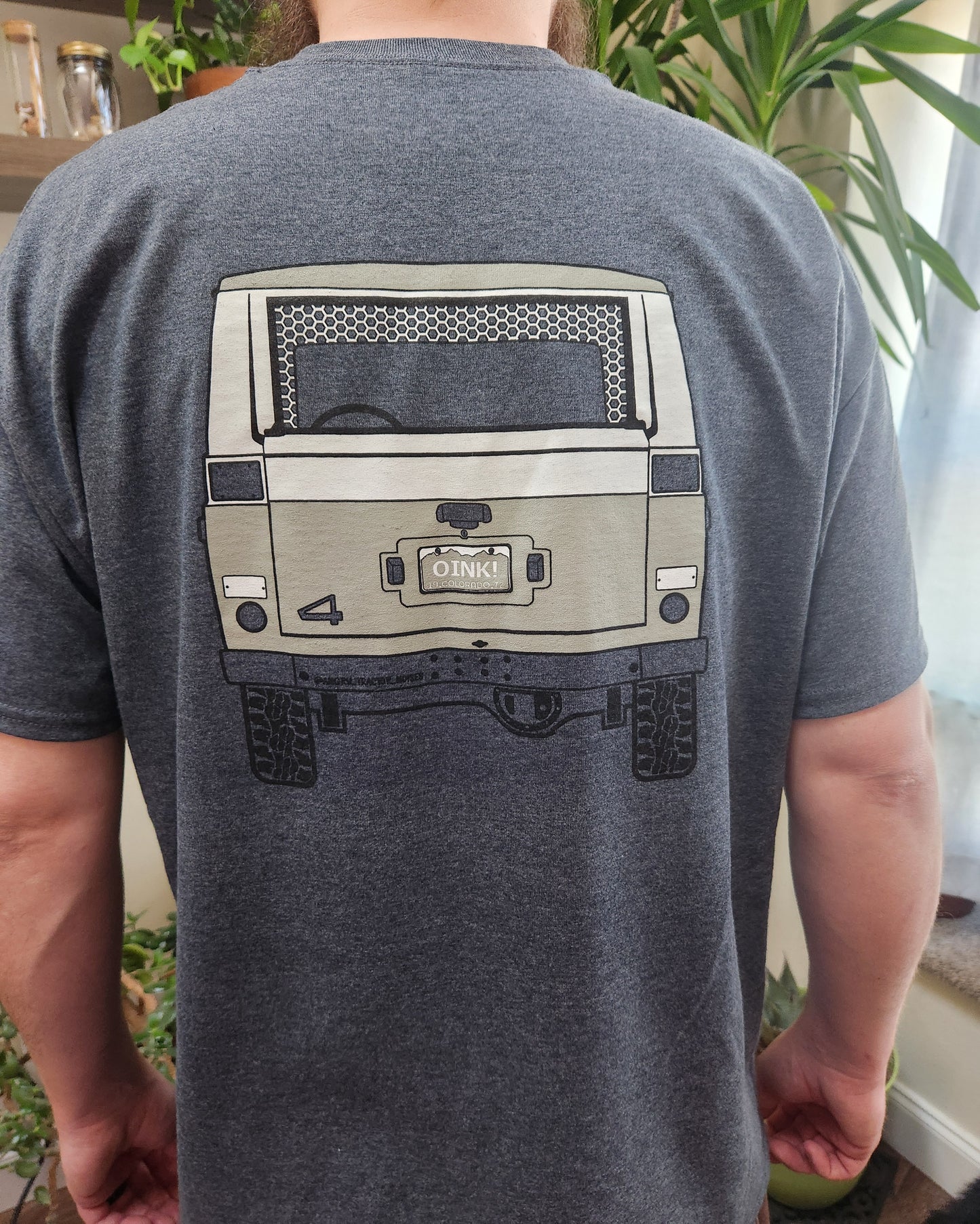 FJ55 Toyota Land Cruiser Inspired Front/Back Short Sleeve T-Shirt