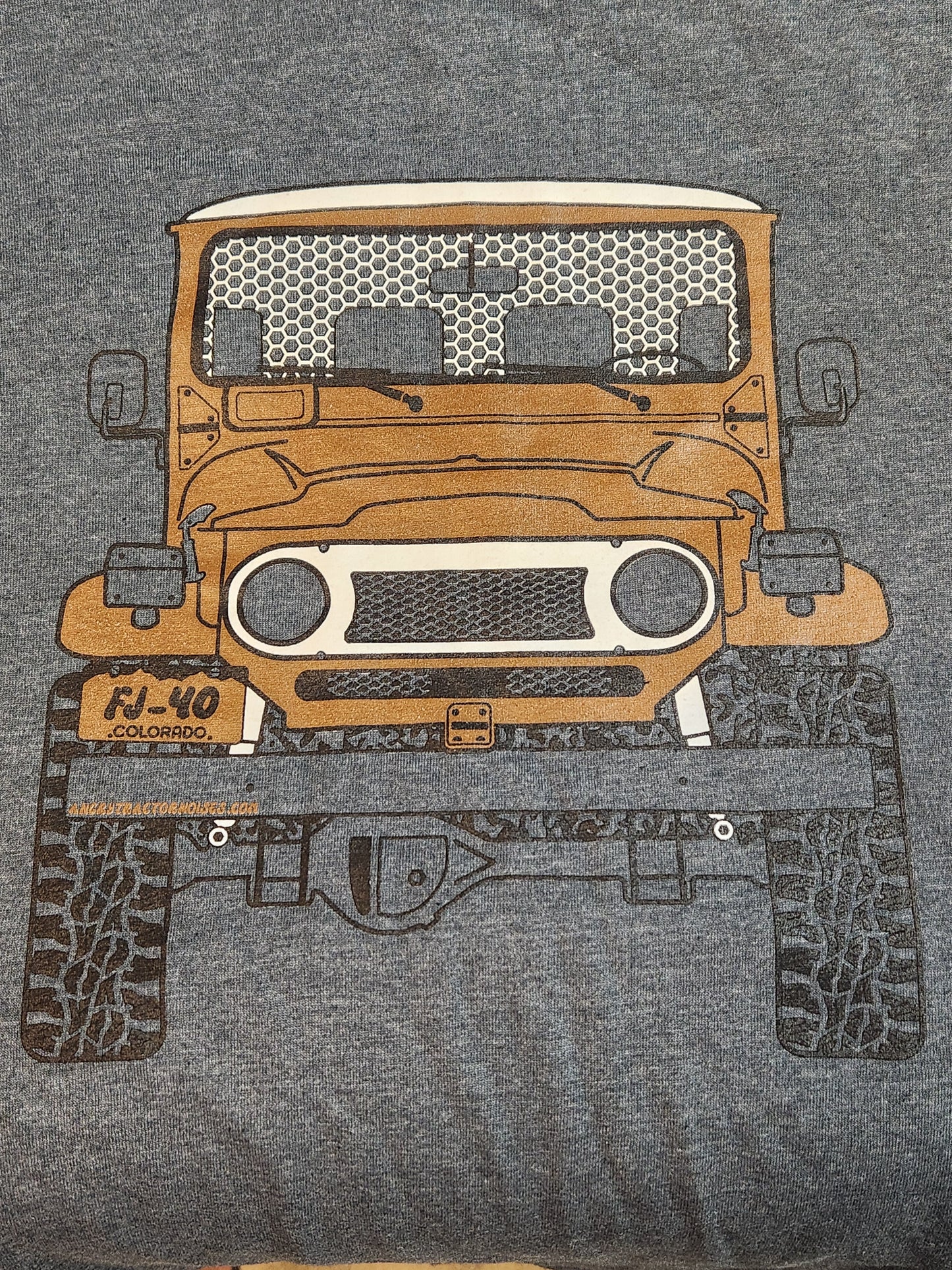 FJ40 Toyota Land Cruiser Inspired Front/Back Short Sleeve T-Shirt