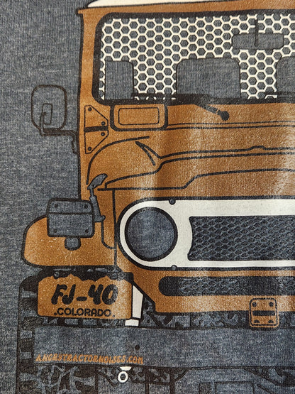 FJ40 Toyota Land Cruiser Inspired Front/Back Short Sleeve T-Shirt