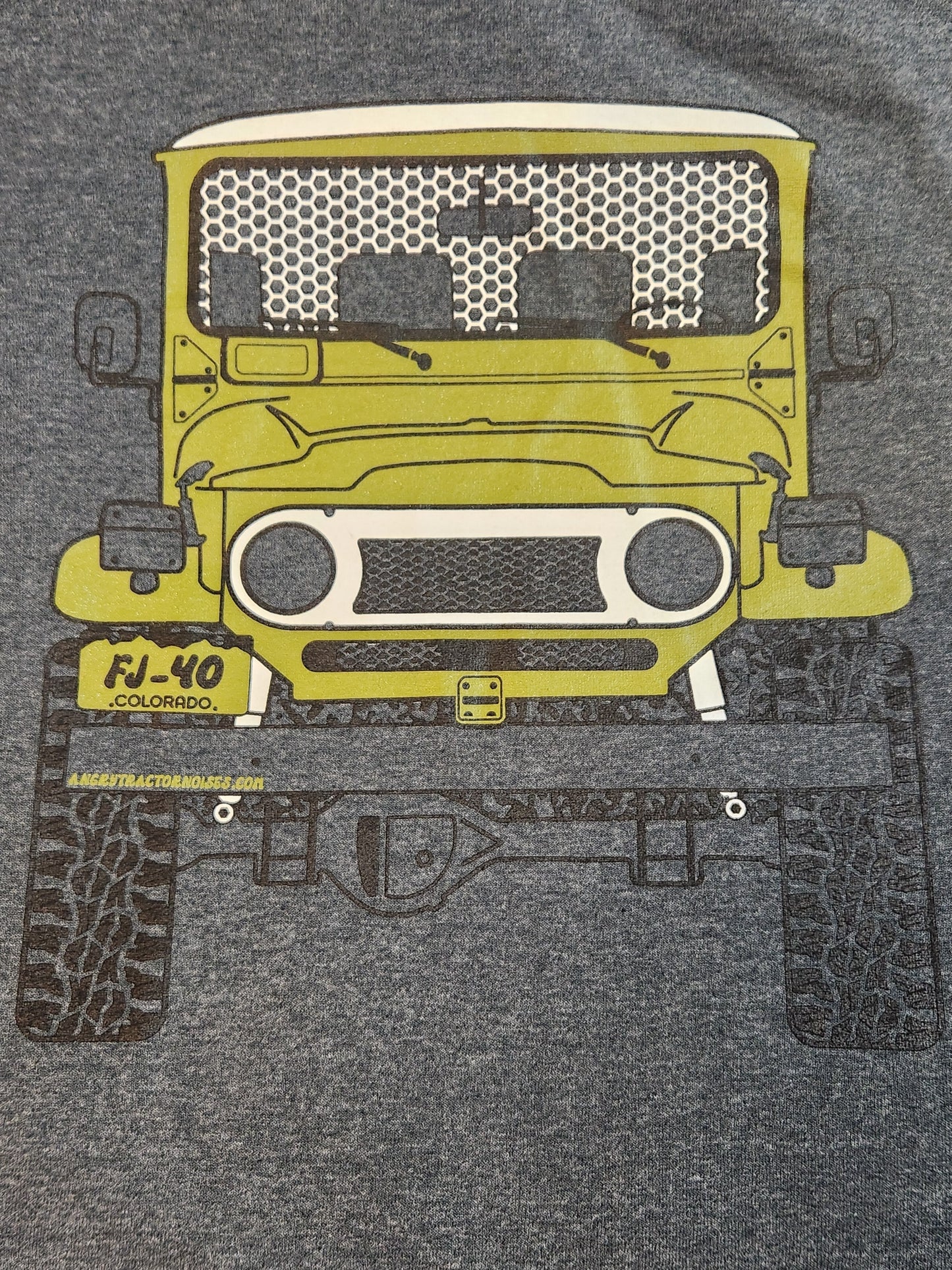 FJ40 Toyota Land Cruiser Inspired Front/Back Short Sleeve T-Shirt