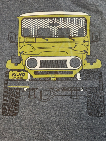 FJ40 Toyota Land Cruiser Inspired Front/Back Short Sleeve T-Shirt