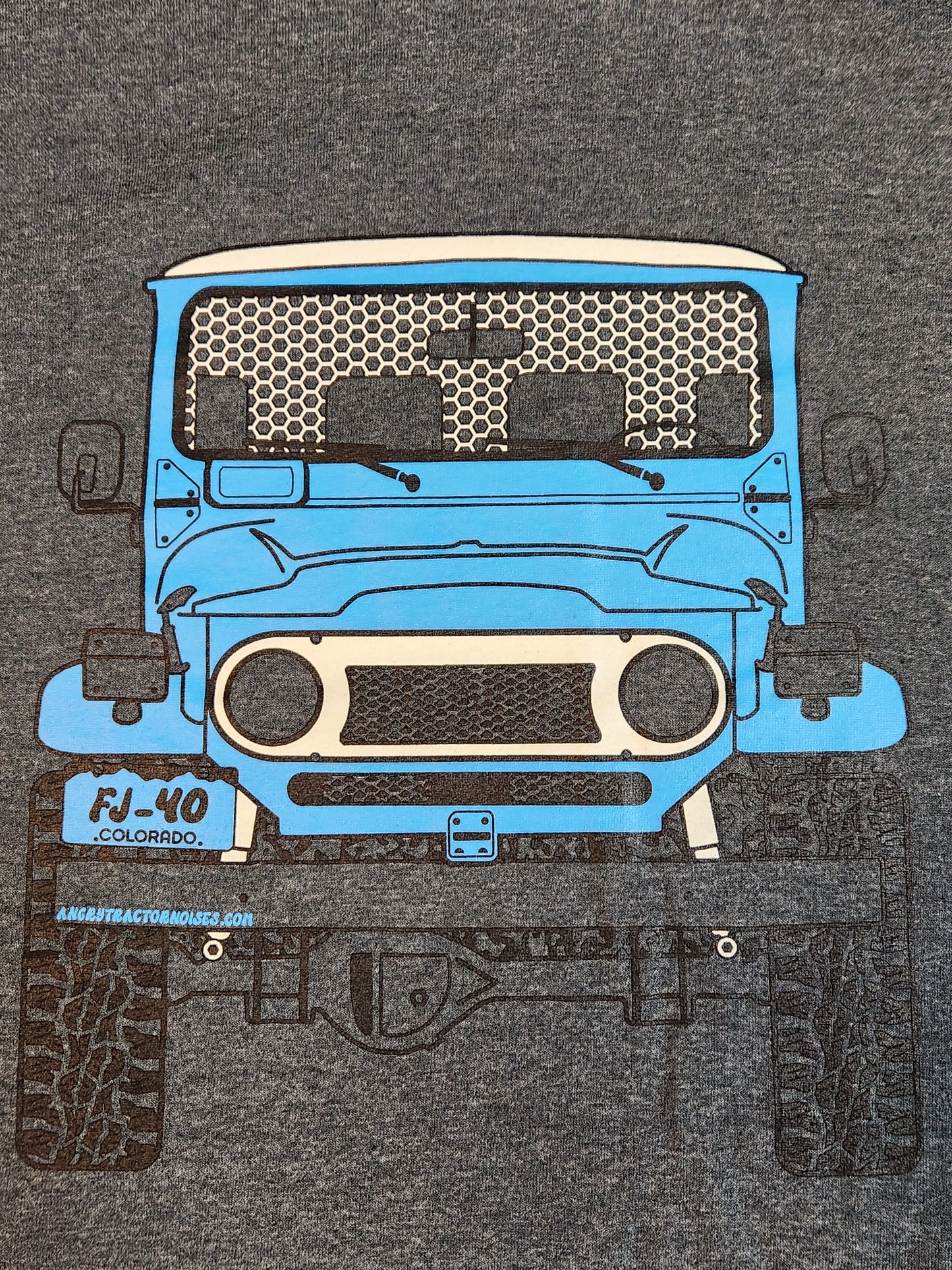 FJ40 Toyota Land Cruiser Inspired Front/Back Short Sleeve T-Shirt