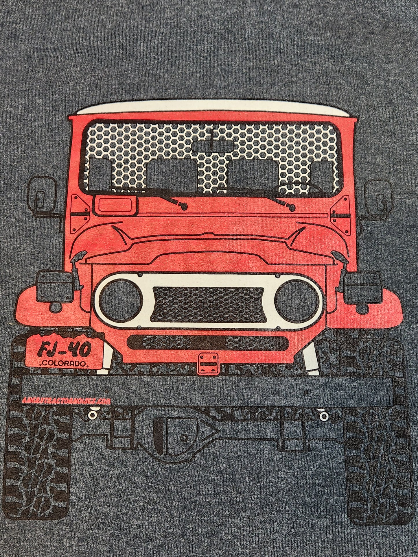 FJ40 Toyota Land Cruiser Inspired Front/Back Short Sleeve T-Shirt