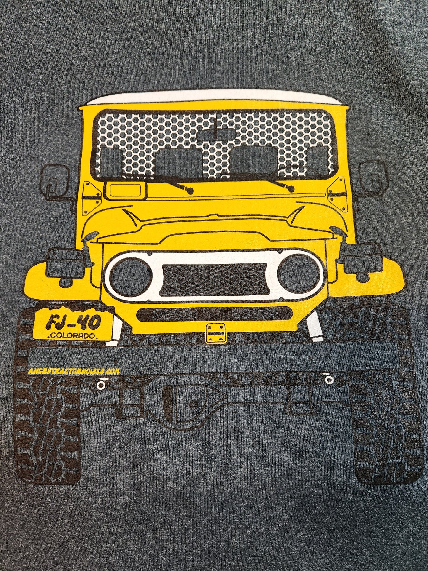 FJ40 Toyota Land Cruiser Inspired Front/Back Short Sleeve T-Shirt