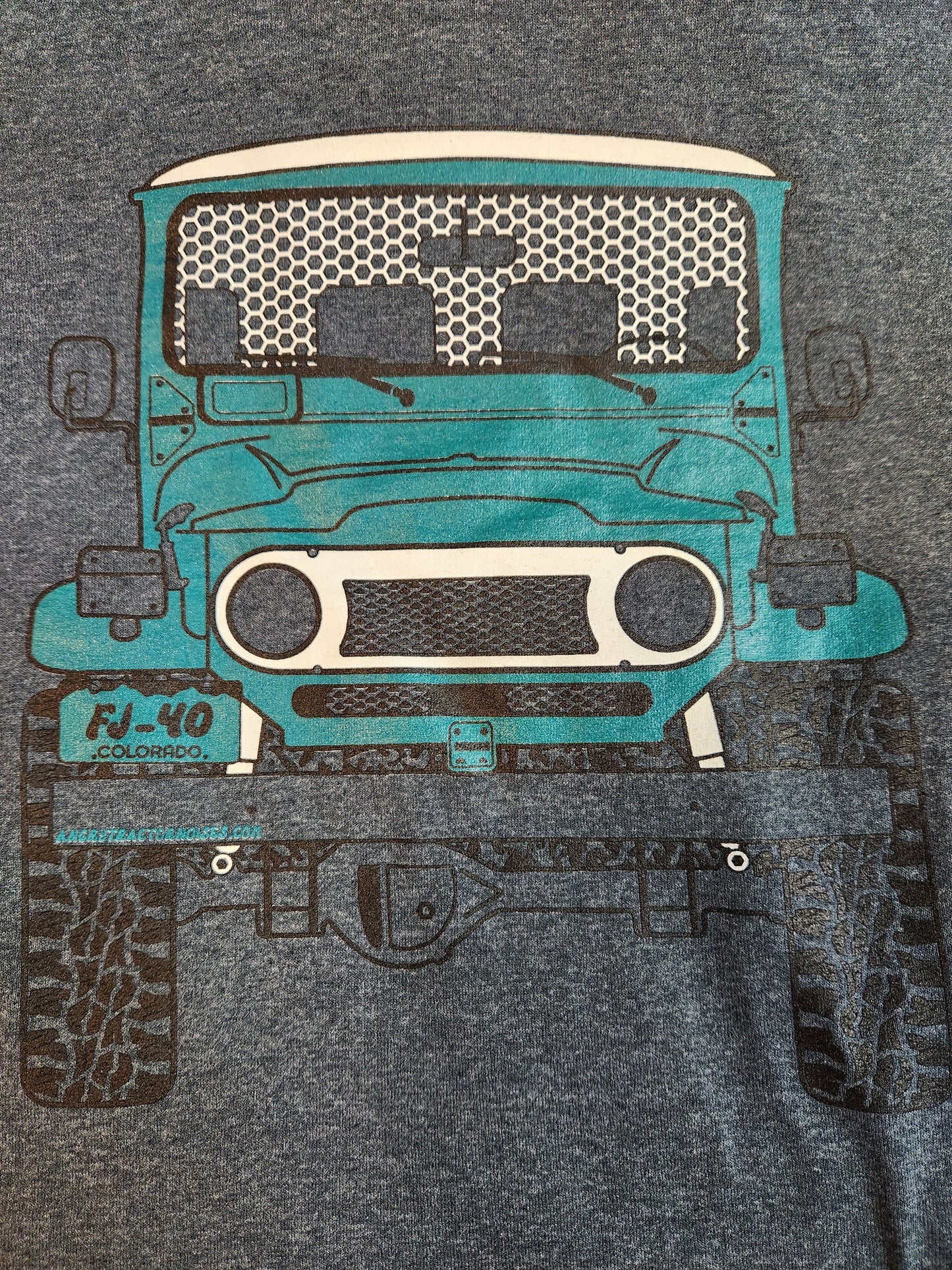 FJ40 Toyota Land Cruiser Inspired Front/Back Short Sleeve T-Shirt